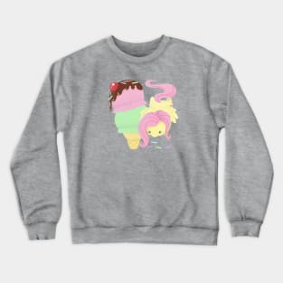 Fluttershy's Ice Cream Crewneck Sweatshirt